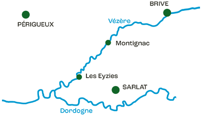 carte Dordogne Périgord