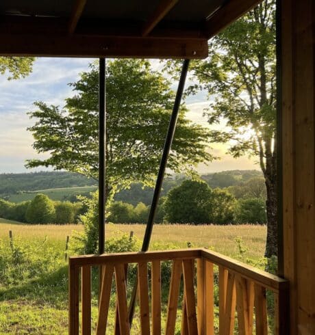 Camping en dordogne avec vue