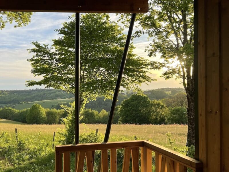 Camping en dordogne avec vue