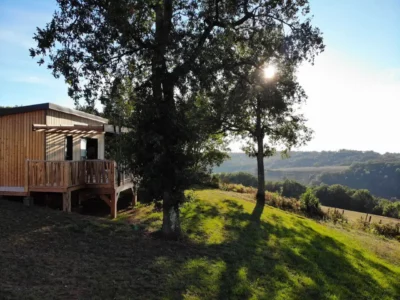 image illustrant le glamping périgord